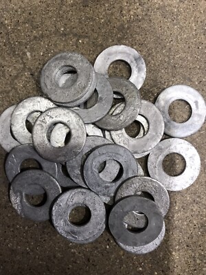 Hot Dipped Galvanized Flat Washers Multiple Sizes in 5 lb lots - Great Value Buy