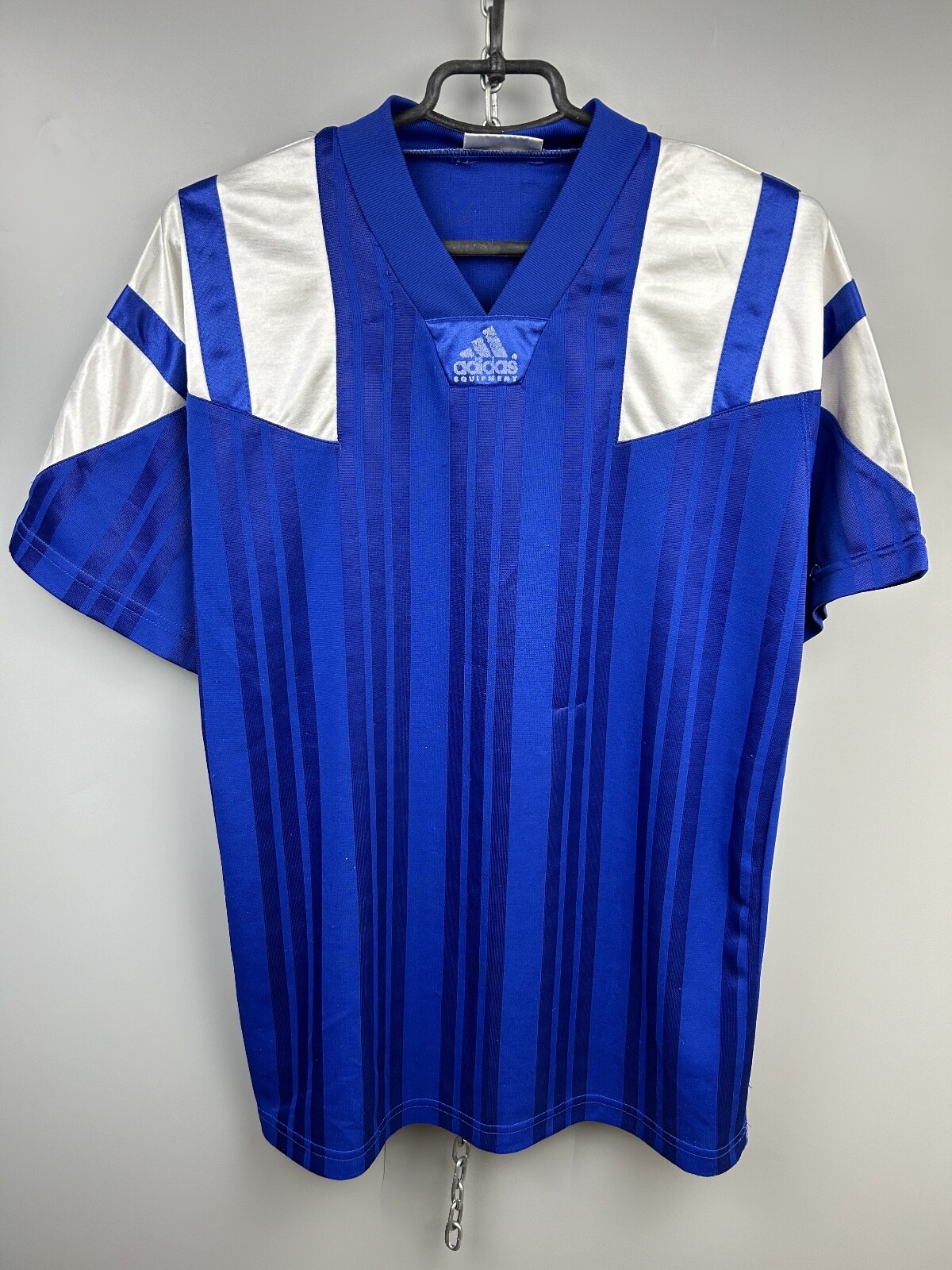 1992 ADIDAS EQUIPMENT FOOTBALL SHIRT SOCCER JERSEY SIZE L | eBay