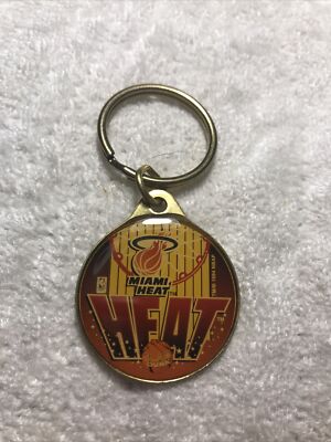 NBA Basketball Miami Heat Sports Keychain Made By Wincraft