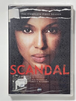 SCANDAL: The Complete First Season - DVD - 2012 BRAND NEW