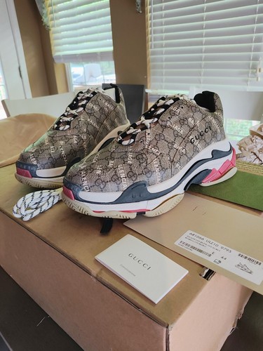 Gucci x Balenciaga Triple S Sneaker 'The Hacker Project Gucci x Balenciaga Triple S Sneaker 'The Hacker Project