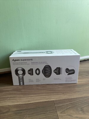 New Hair Dryer 1600W Dyson Supersonic HD07 White Silver Model 2022 2Yr Warranty