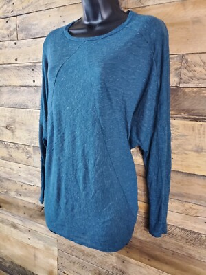 Old Navy Tshirt Women Green Large Chest 52'' Length 25'' Flawed See Pics 