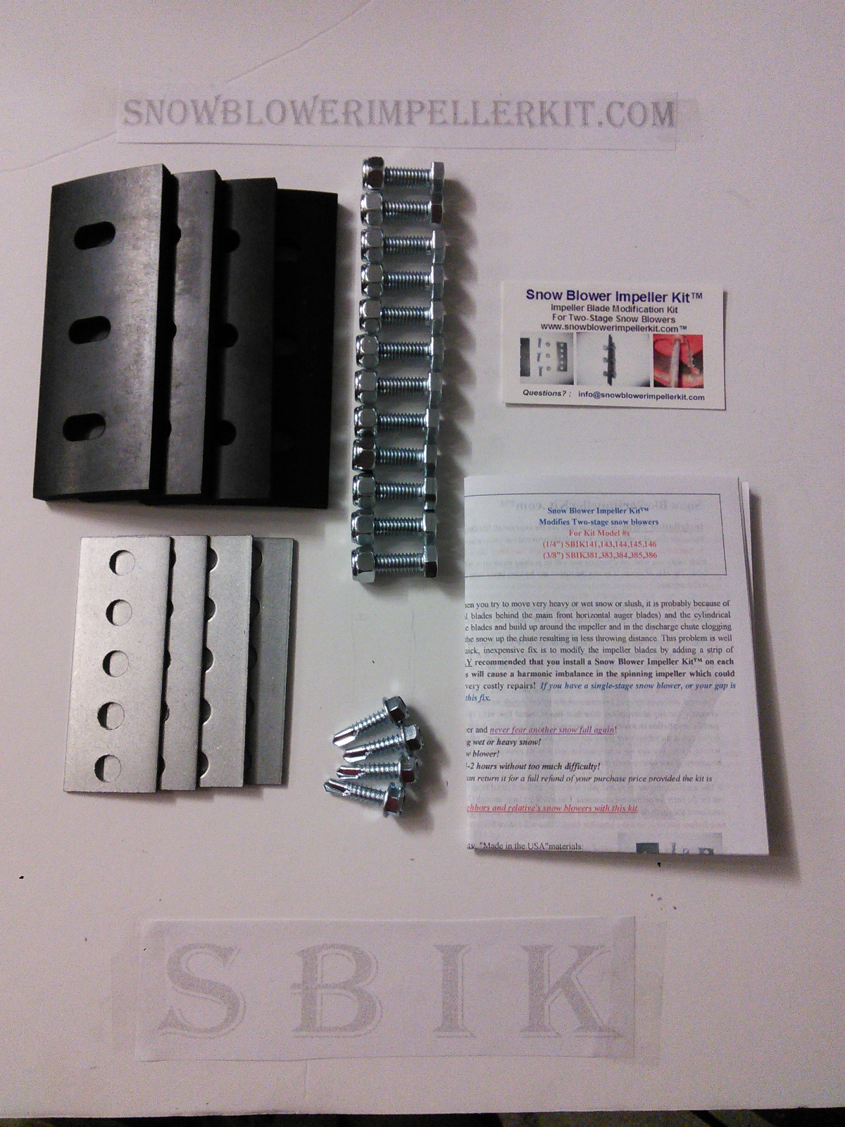 Impeller Kit™ Snow Blower