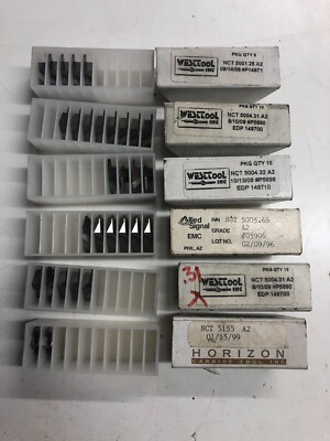 30 Horizon Carbide Inserts West tool holder NCT 5001 5004 5005 Lot Assortment