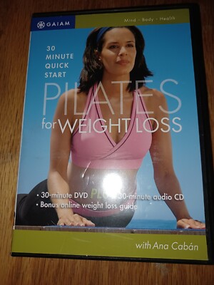 Quick Start Pilates for Weight Loss - DVD By Ana CabÃ¡n.  6/22