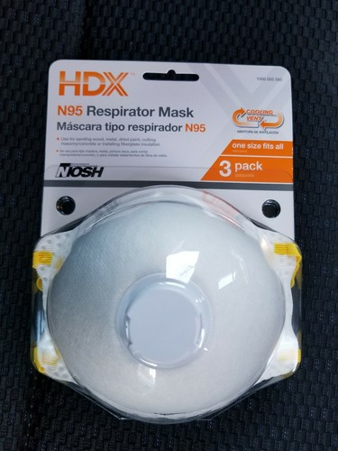 ronco n95 mask particulate respirator 20 masks/box ronco n95 mask particulate respirator 20 masks/box