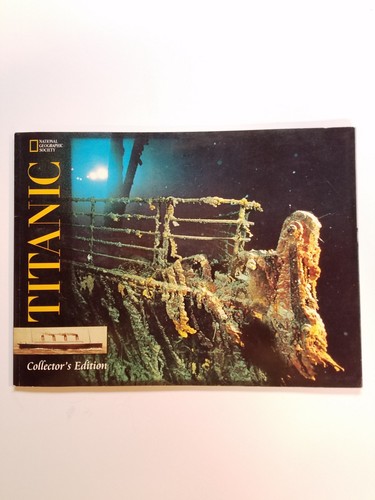 3 Titanic Books 2 Books Of History An 1 Book Of Post Cards + Pages From A Book