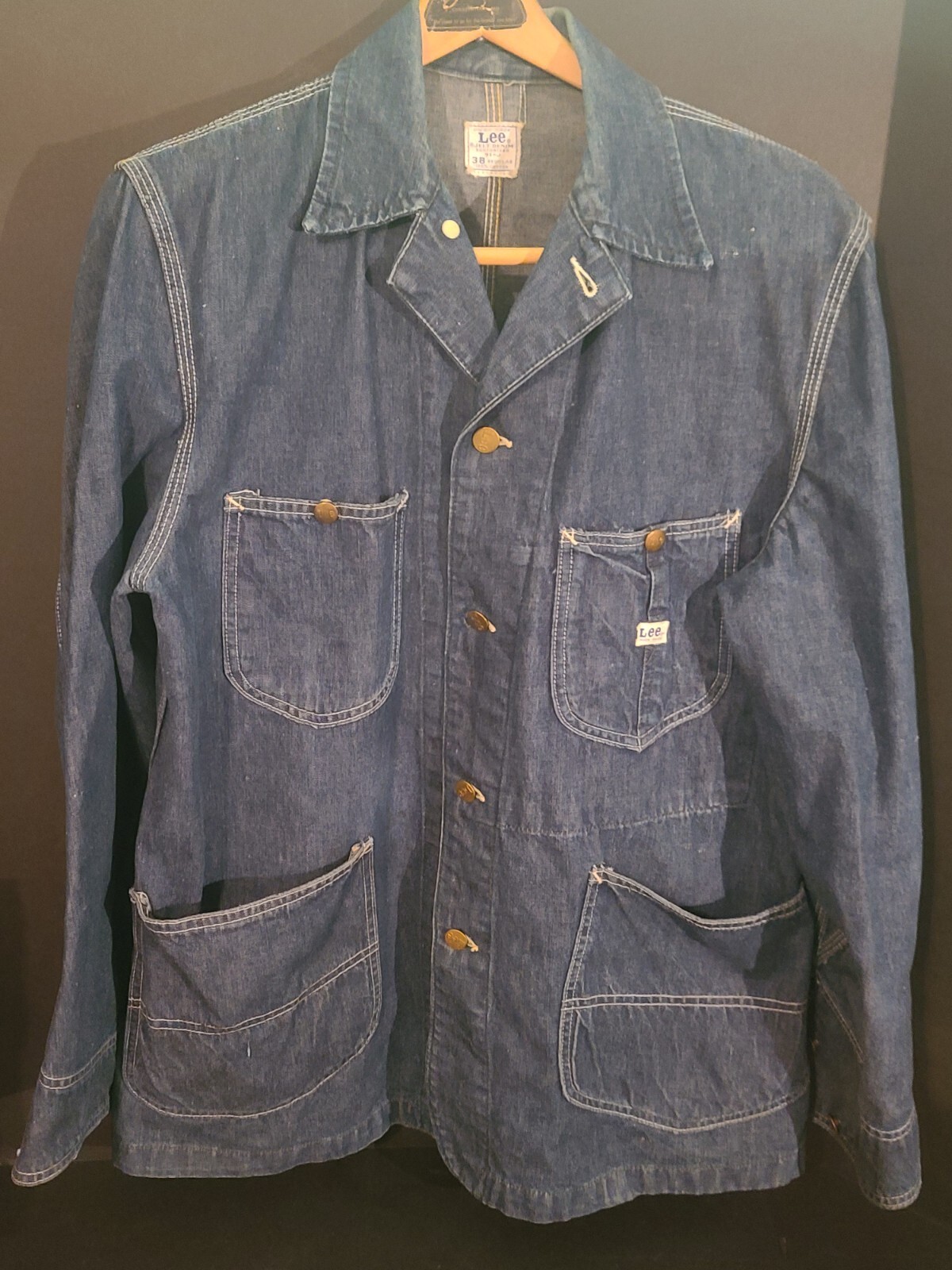 ORIGINAL GENUINE LEE 91-J UNION MADE SANFORIZED JELT Denim ORIGINAL GENUINE LEE 91-J UNION MADE SANFORIZED JELT Denim
