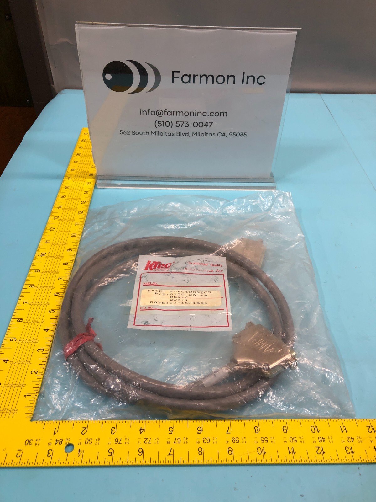 AMAT 0150-20168 Cable Assy, SEC. Gen Rack Supplies, 151448