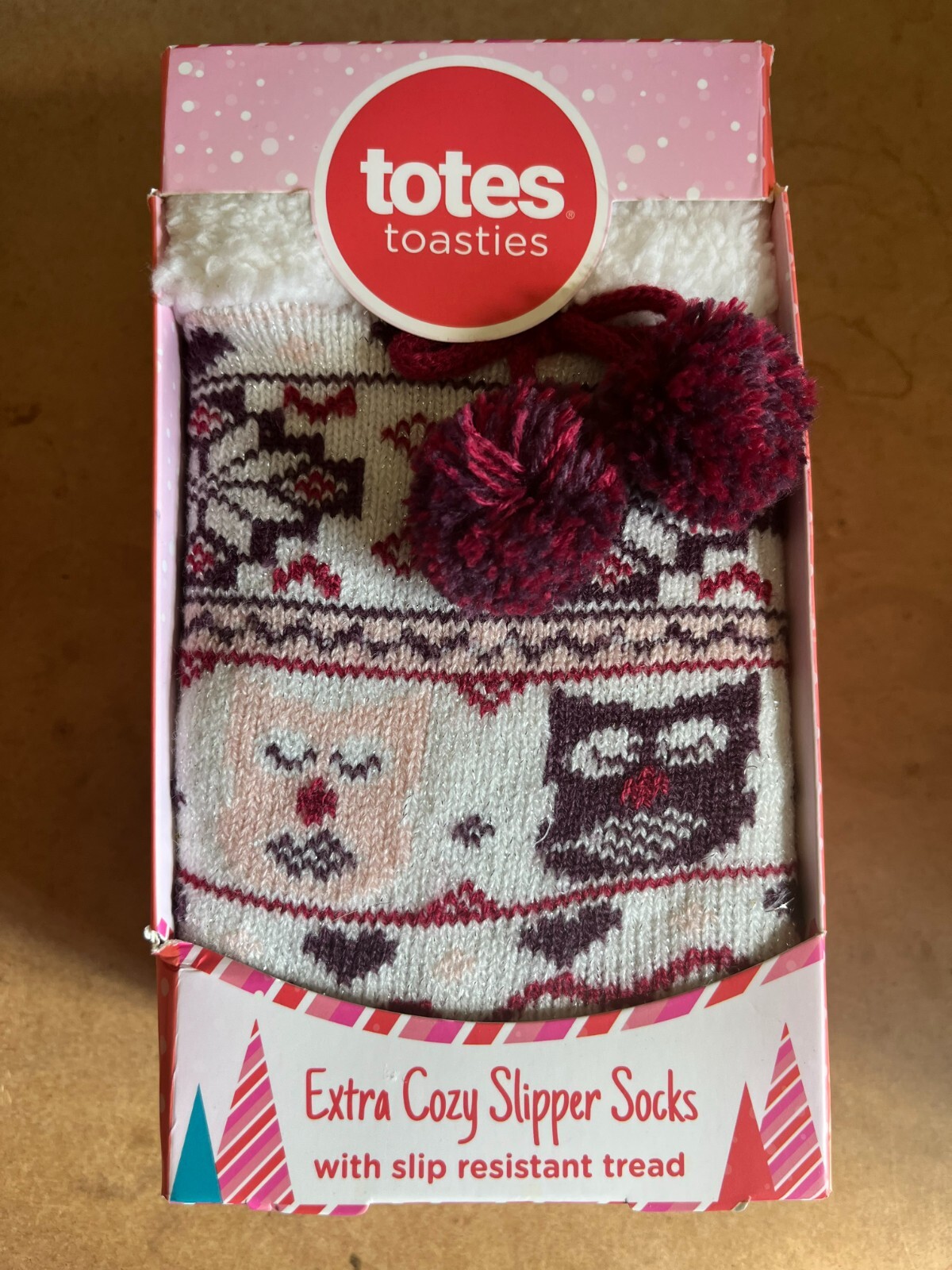 One Size Animal Fair Isle New Anti-slip