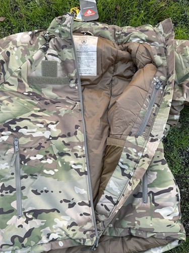 Pre-owned Us Army Ocp Scorpion Cold Weather Parka Primaloft Jacket Ecwcs Gen Iii Level 7 All Sizes In Brown
