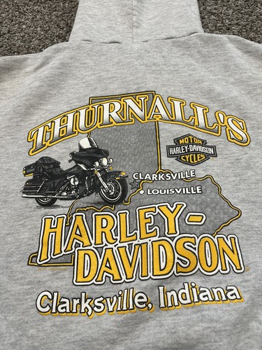 Vintage 80s Harley Davidson Motorcycle Hooded Full Zip Vintage 80s Harley Davidson Motorcycle Hooded Full Zip