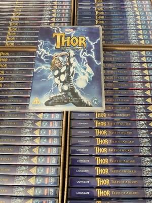 Thor Tales Of Asgard  DVD X 100 Wholesale Joblot Clearance New Sealed