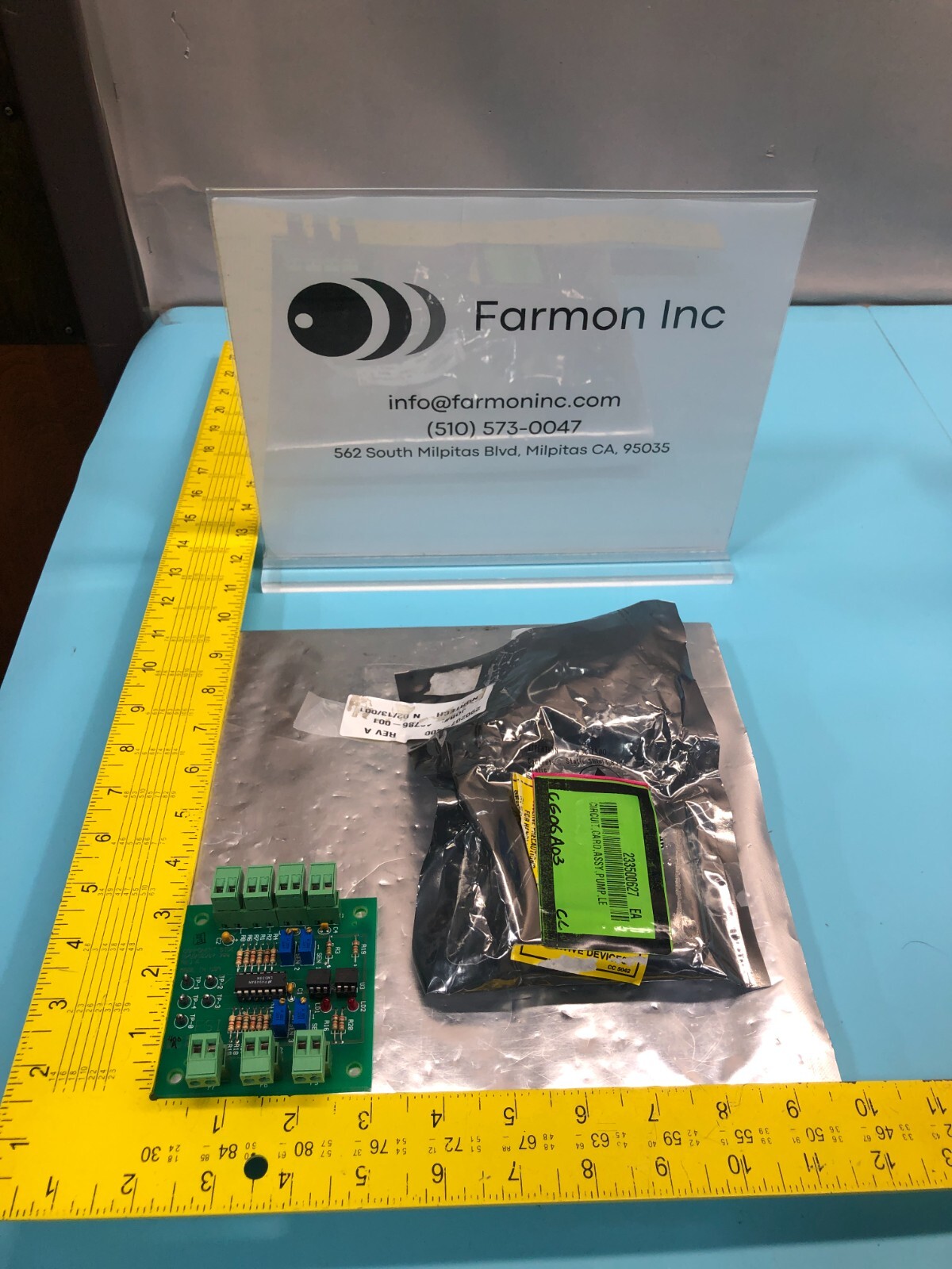 FSI International 290207-200 Interface Board PCB, 189158