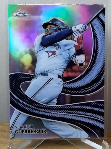 その他 Guerrero jr. rc auto topps psa9 2019 Topps Chrome Vladimir Guerrero Jr. ROOKIE RC Green Auto
