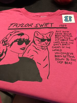 Sale! Taylor Swift Merch Bundle With Youth XL TShirt With  Shake It Off and More