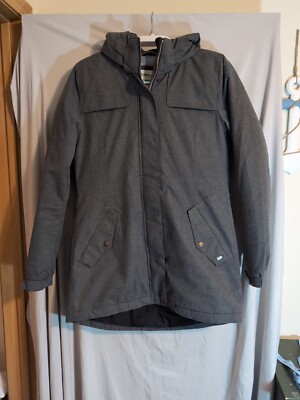*Distressed* Women's M O'Neill Gray Snowboarding Skiing Coat 
