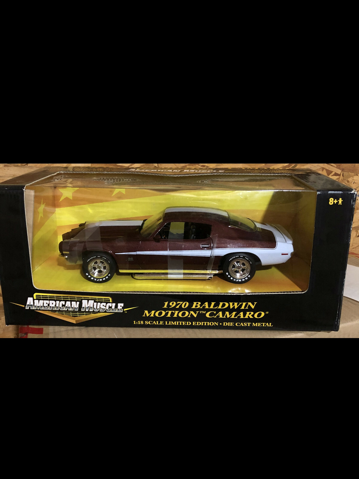 1970 Camaro Black Cherry 1:18 Ertl American Muscle 32516 | eBay