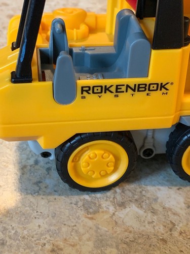 Rokenbok Classic System - RC Forklift Vehicle - Clean & Works Well! Ages 6+! HTF