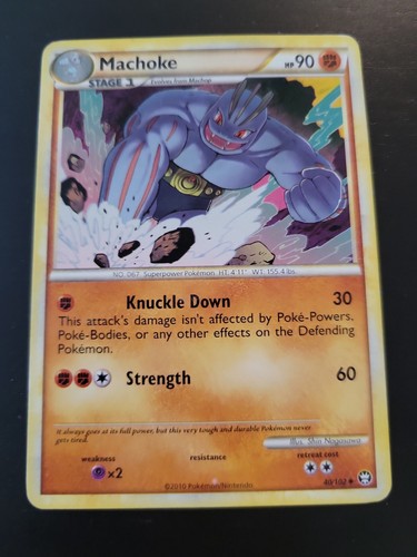アメリカ購入品 Machoke Pokémon Machoke Reverse Holo 58/108 XY Evolutions - CGC 10