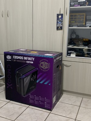 Cooler Master Cosmos Infinity 30th Anniversary Edition Windowed Full-Tower Case 