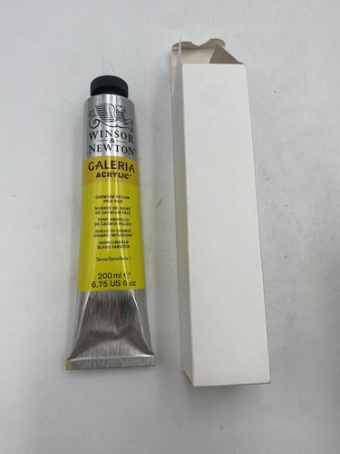 Paint Color Cadmium Yellow Pale Hue 200ml 6.75 Fl. Oz.