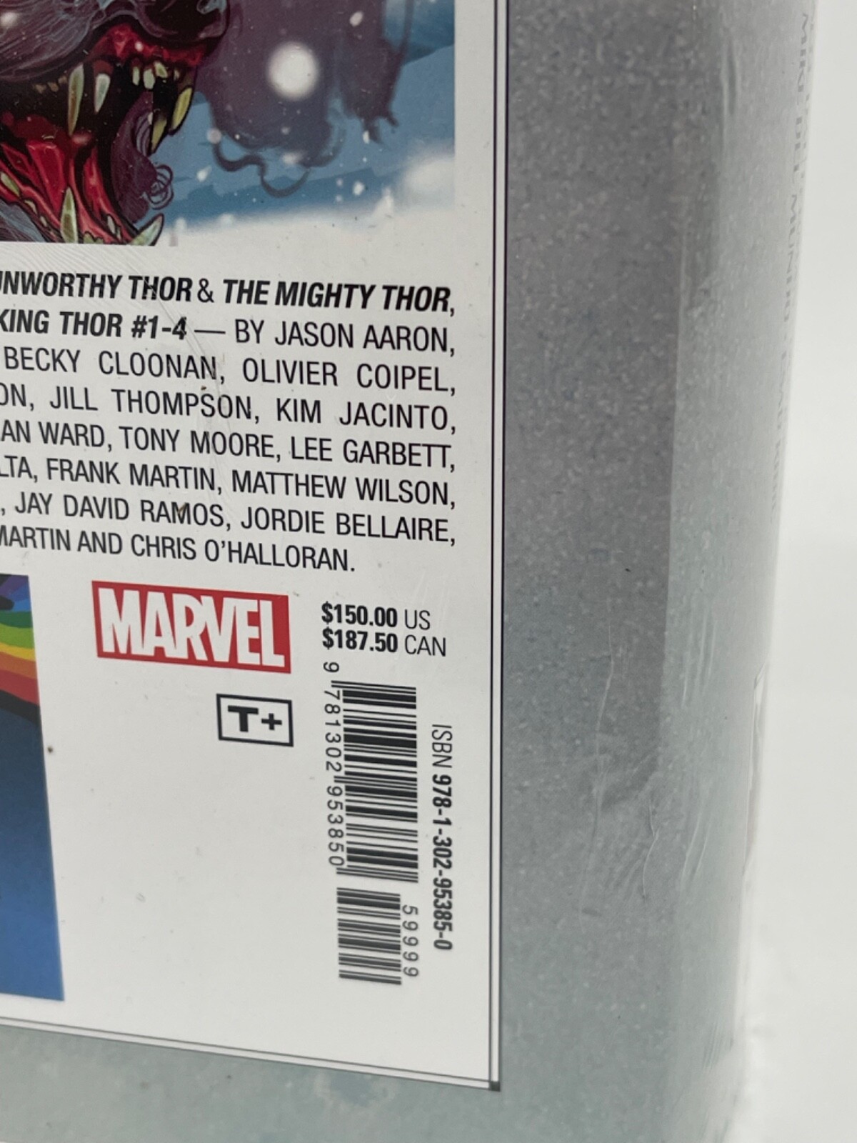 Thor by Jason Aaron Omnibus Vol 2 REGULAR COVER New Marvel HC Hardcover Sealed