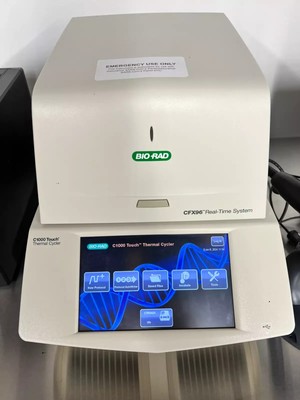 BIO-RAD CFX96 Deep Well Real Time PCR System.