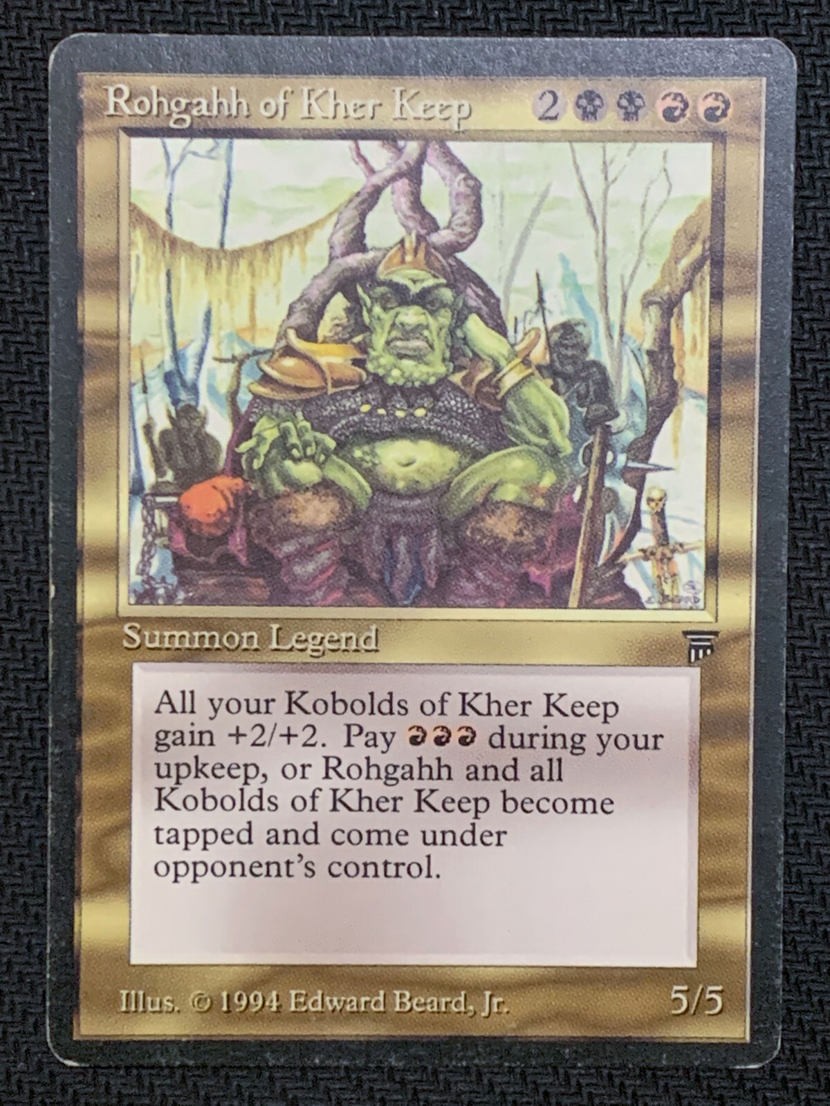Rohgahh of Kher Keep - Legends (LEG) - MTG - MP / LP | eBay