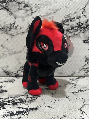 SonicFox McLean Dark Fursona Plush Esport Evil Geniuses 1404/1500 NWT Black/Red