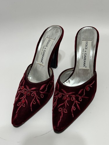 DOLCE＆GABBANA オープントゥミュール DOLCE＆GABBANA オープントゥミュール Dolce&Gabbana 90MM