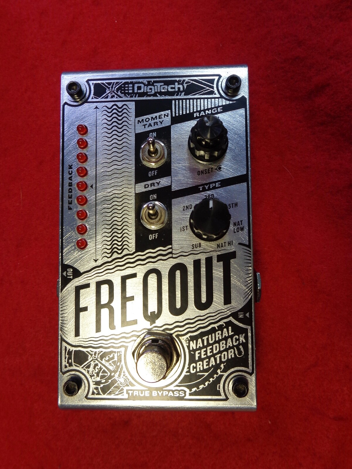 Digitech FreqOut ナチュラルフィードバッククリエイター DIGITECH FreqOut ナチュラルフィードバッククリエイターペダル