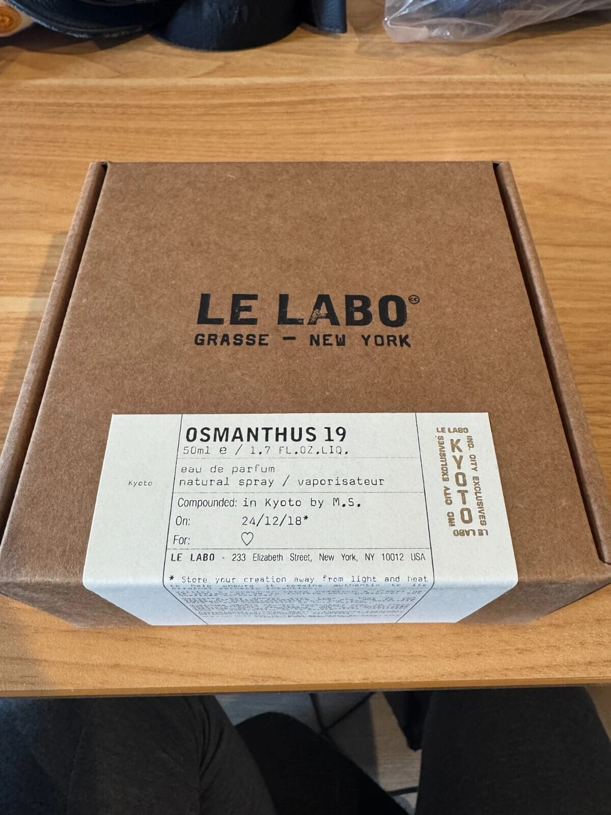 LE LABO OSMANTHUS 19 50mL - KYOTO EXCLUSIVE - AUTHENTIC | eBay