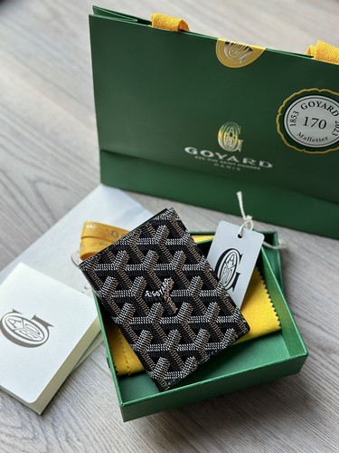 在庫わずか★送料込【GOYARD】カードホルダーSaint Marcイエロー Goyard Saint Marc Card Holder Yellow