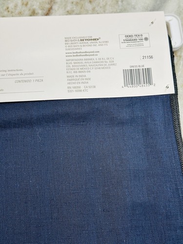 ShipN24Hours.New-Bed Bath and Beyond Dress Blue Table Runner:14 X 72 inc.