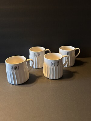 rae dunn coffee mug set