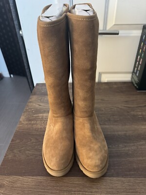 Brand New Uggs Kara Womens tall boots Style: 1013429-CHE Chestnut size 7