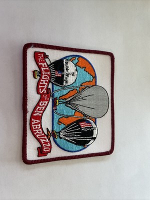 Flights of Ben Abruzzo Gas Balloon Patch C2B