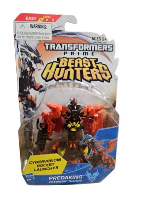 Transformers Predaking Action Figure Prime Beast Hunters Commander Class Hasbro