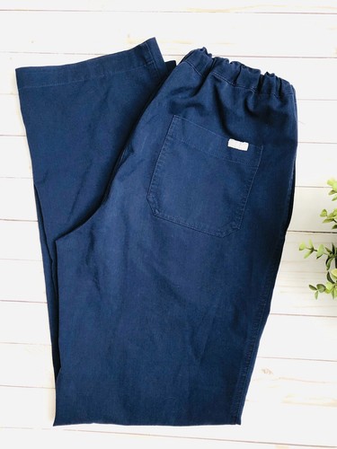 FIGS Scrubs Mens Size Small Pisco Basic Top and Bottom Navy Blue Medical RN Tech