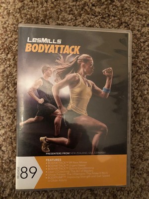 Les Mills BODYATTACK 89 DVD, CD, Notes body attack