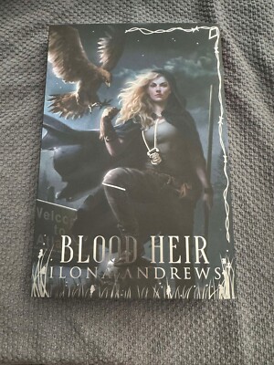 Arcane society Blood Heir & Iron and Magic signed with sprayed edged special edt