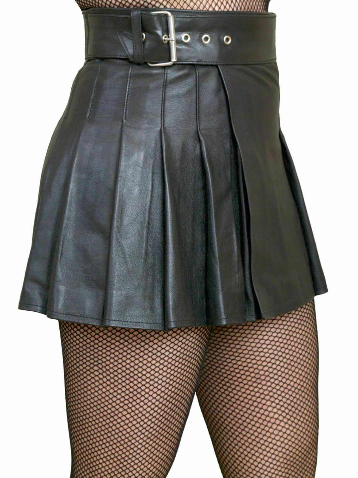 Women's 100% Lambskin Soft Leather Mini Skirt Stylish