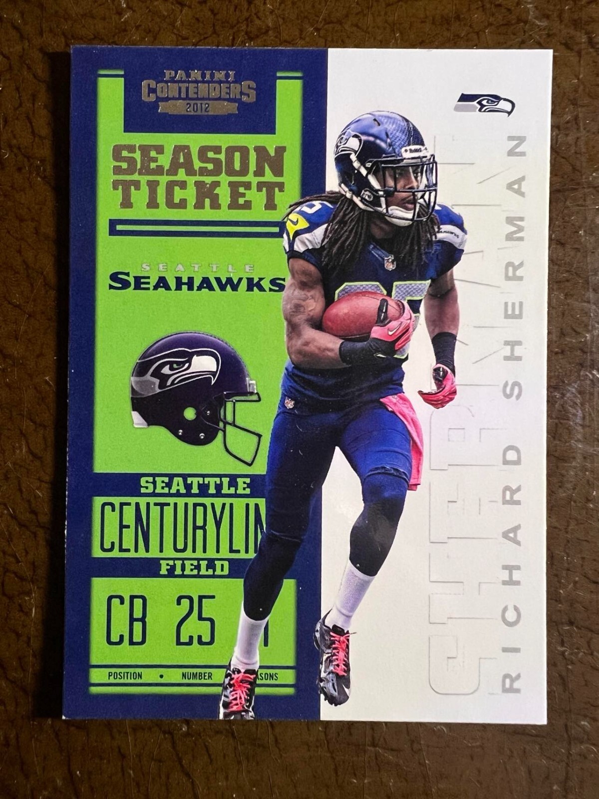2012 Contenders RC /99 Richard Sherman