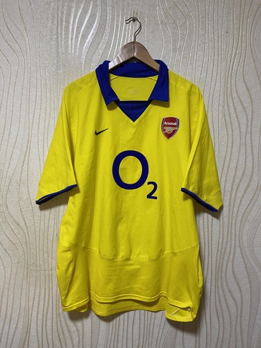 ARSENAL 2003 2004 AWAY FOOTBALL SHIRT SOCCER JERSEY NIKE
