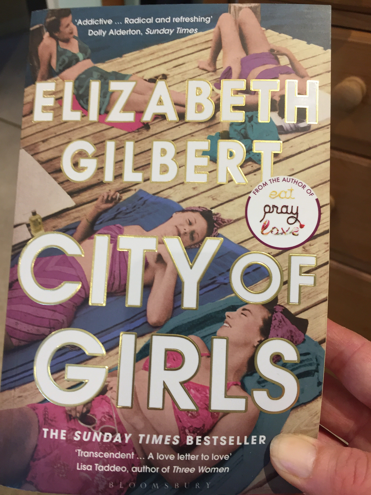 City of Girls The Sunday Times Bestseller, Gilbert, Elizabeth, Used