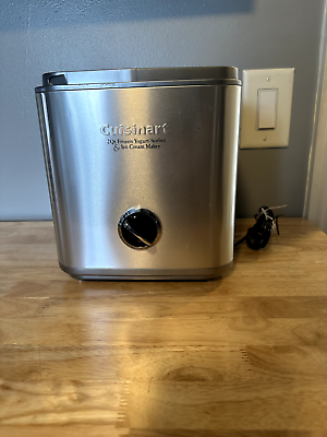 BASE ONLY Cuisinart ICE 30BC 2QT Frozen Yogurt Sorbet and Ice