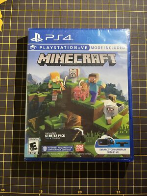 Minecraft Starter Collection for PlayStation 4 PS4 Brand New Sealed