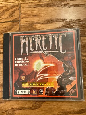 Heretic (PC, 1994) Shareware ID Software Raven Get Interactive Windows DOS